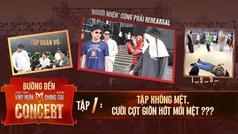 Ảnh bìa loạt video Đường đến concert Anh Trai Vượt Ngàn Chông Gai 2026