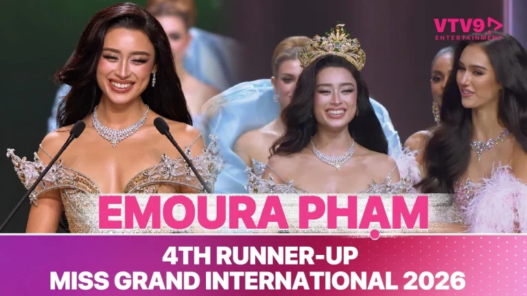 Emoura Phạm nhận danh hiệu Á hậu 4 Miss Grand International 2026